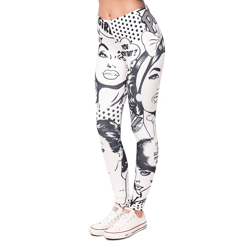 Aztec Ombre Stretch Leggings