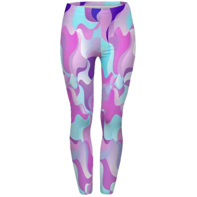Aztec Ombre Stretch Leggings