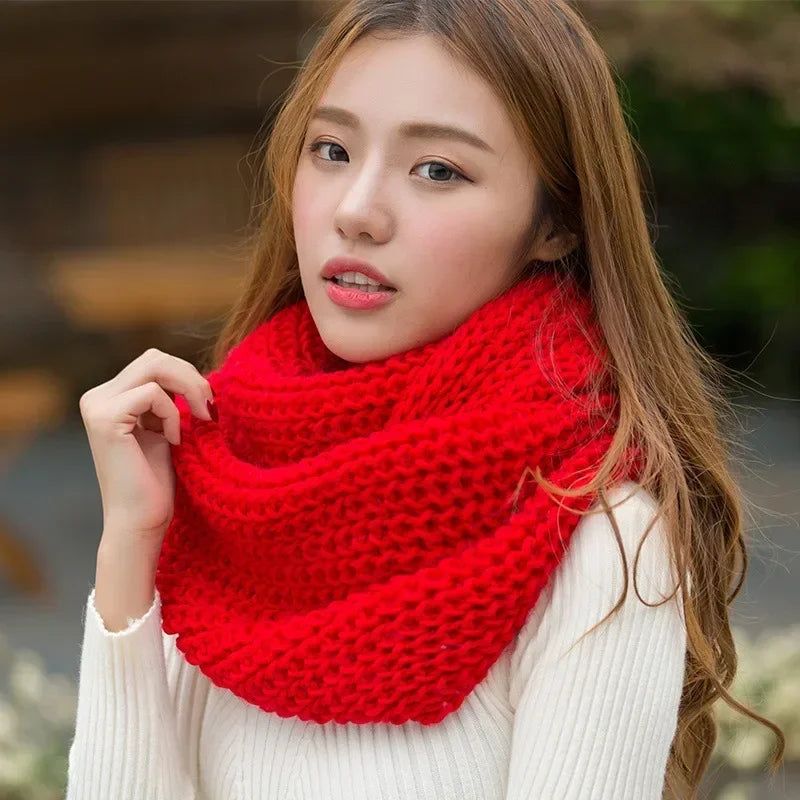 Knitted Winter Neck Scarf