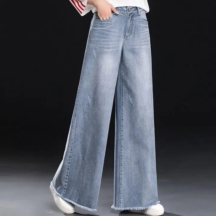 Slouchy Wide Leg Jeans