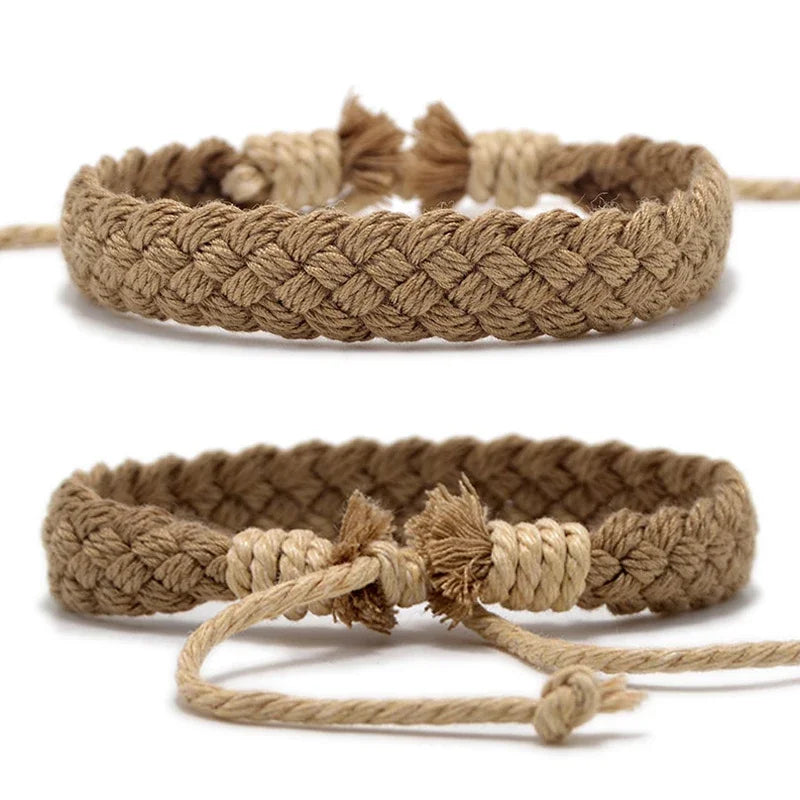 Vintage Rope Charm Bracelet