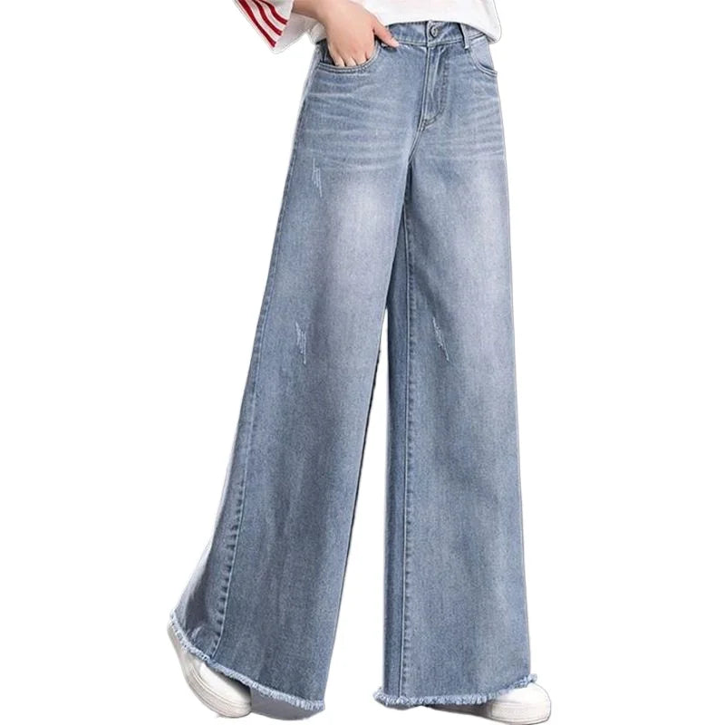 Slouchy Wide Leg Jeans