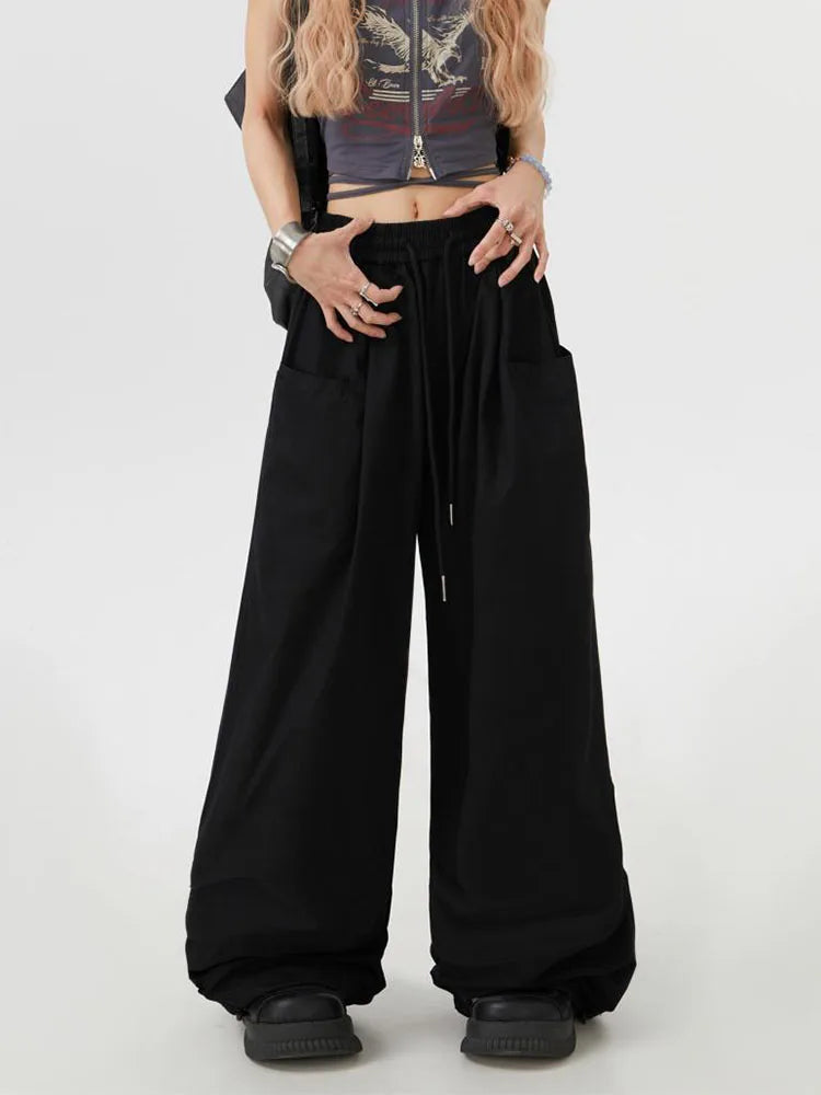 Y2K Cargo Wide Pants
