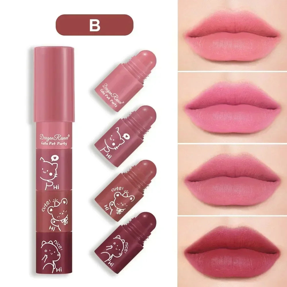 Four Piece Lip Crayon Kit