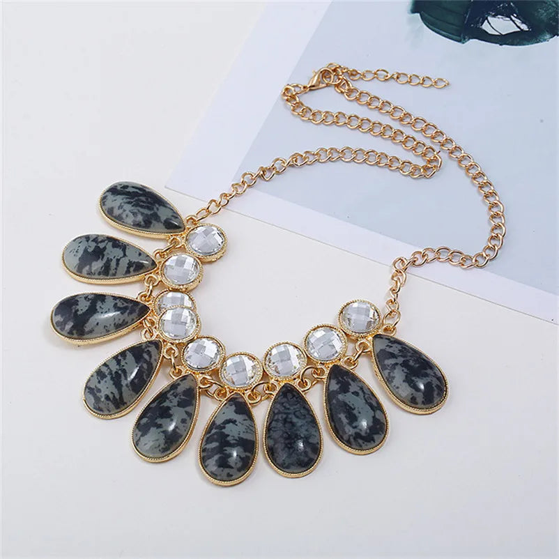 Vintage Gem Choker Necklace