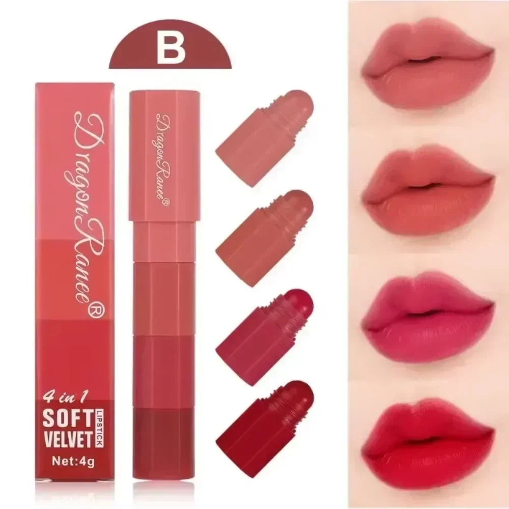 Four Piece Lip Crayon Kit