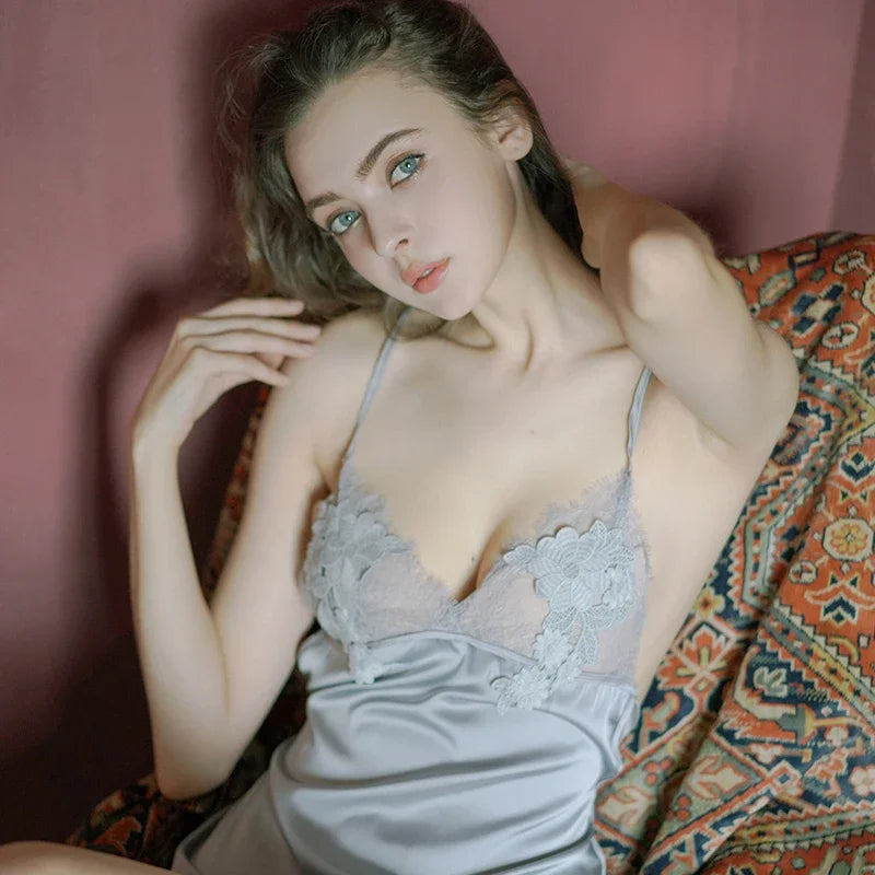 Floral Strap Sleep Nightdress