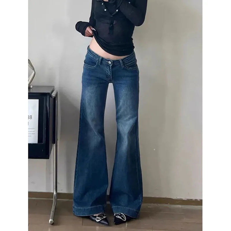 Low Waist Flare Jeans