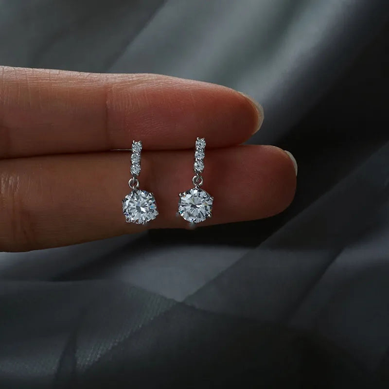 Gold Plated Zircon Studs