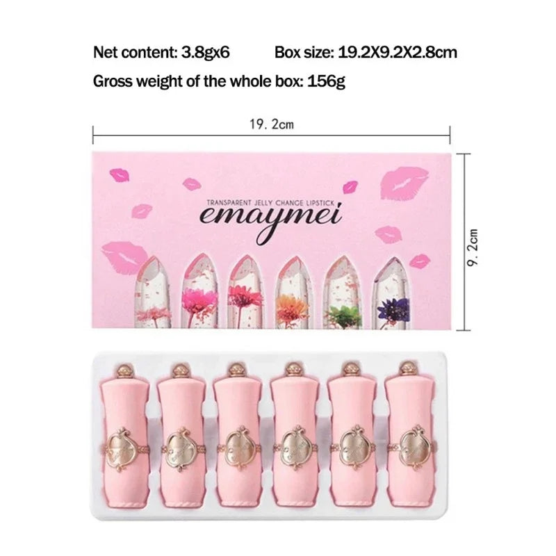 Flower Jelly Lip Balm Set