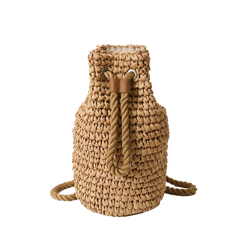 Straw Large Capacity Backpack