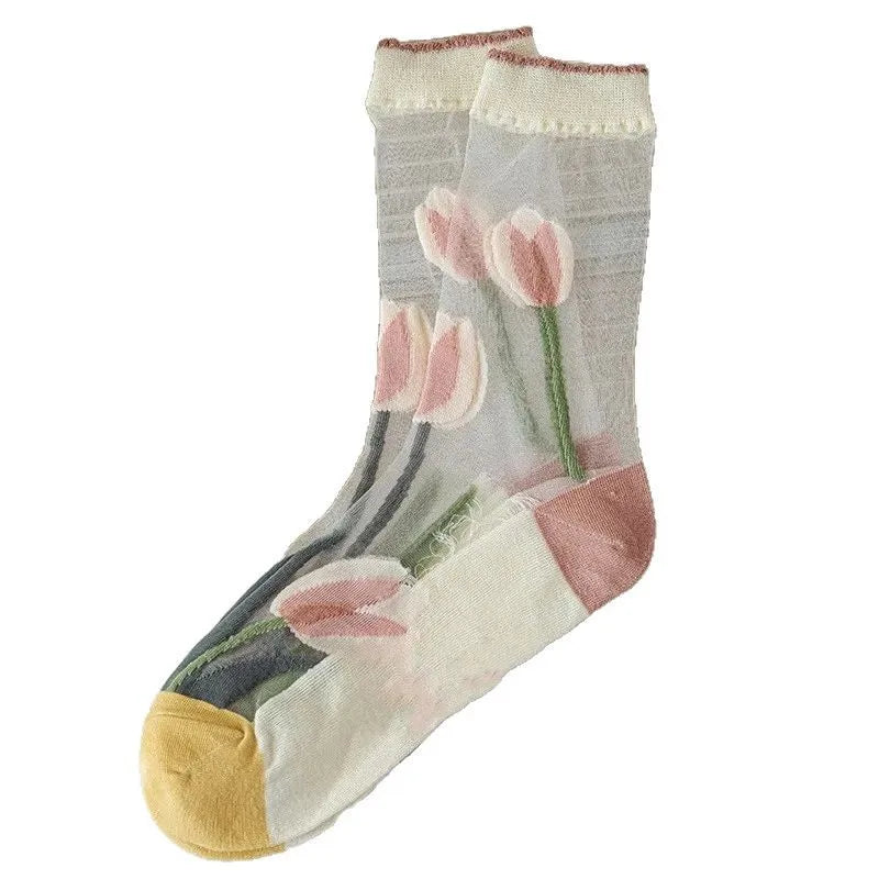 Breathable Mid Tube Socks