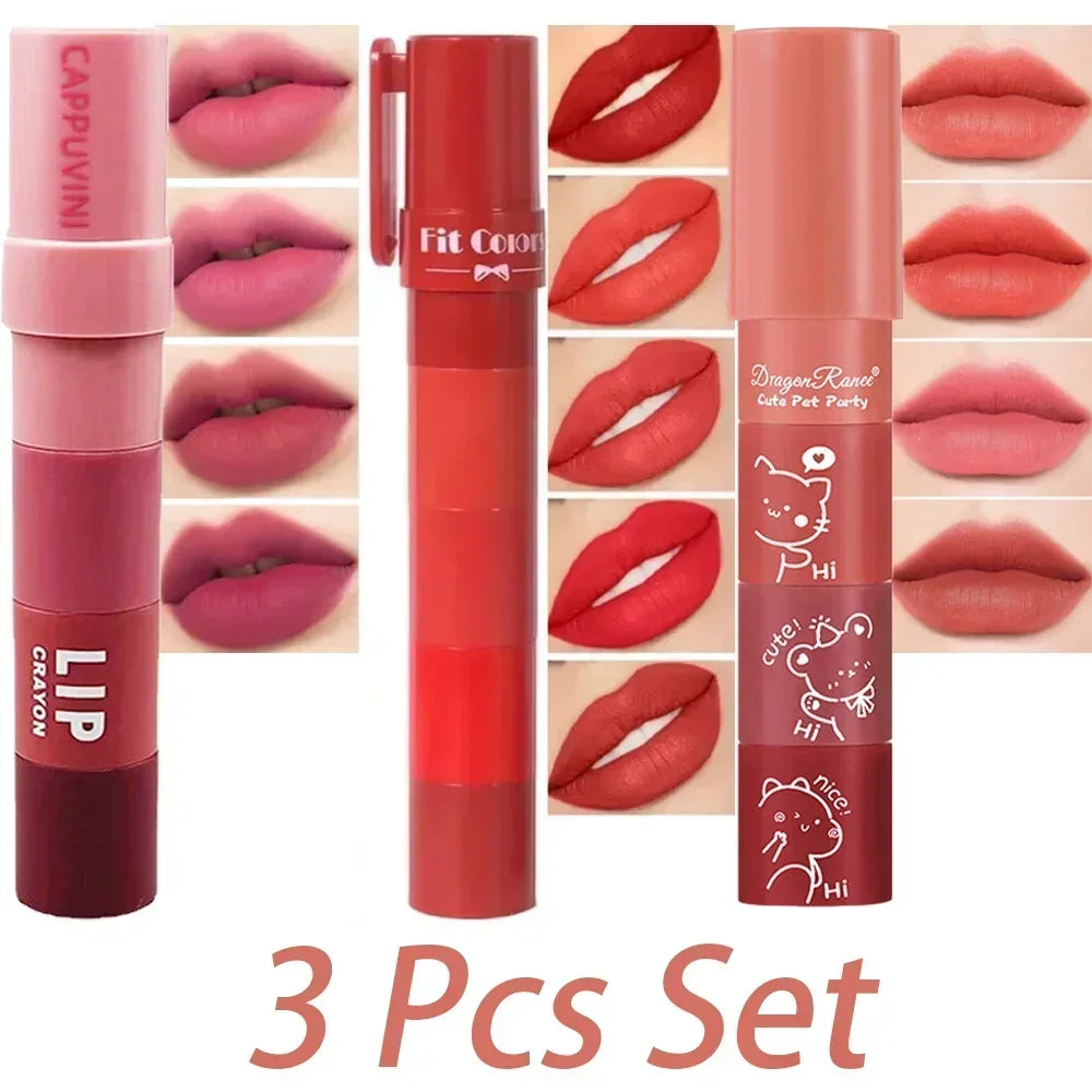 Four Piece Lip Crayon Kit