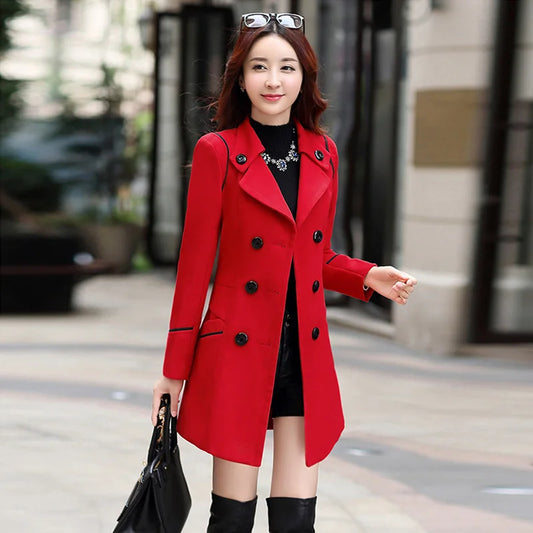 Double Breasted Wool Coat