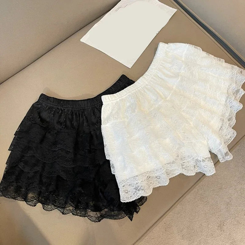 Lace Safety Sleep Shorts