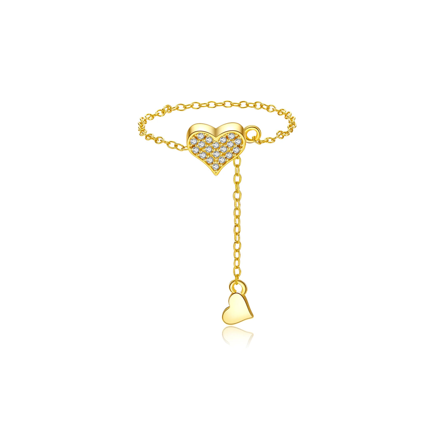 Sterling Heart Charm Necklace