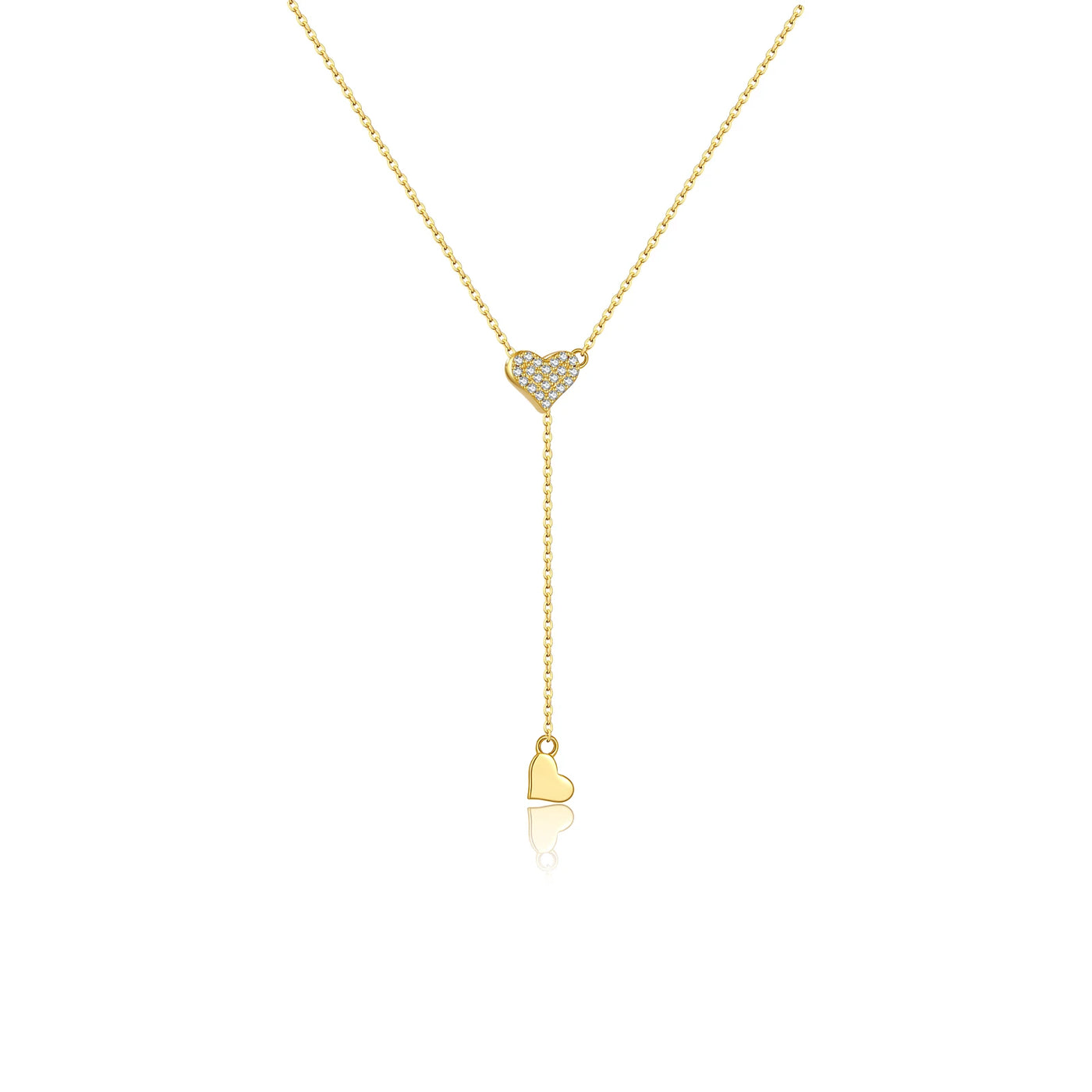 Sterling Heart Charm Necklace