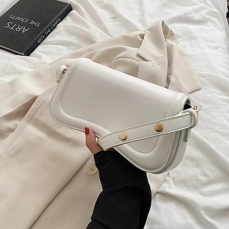 PU Leather Underarm Bag