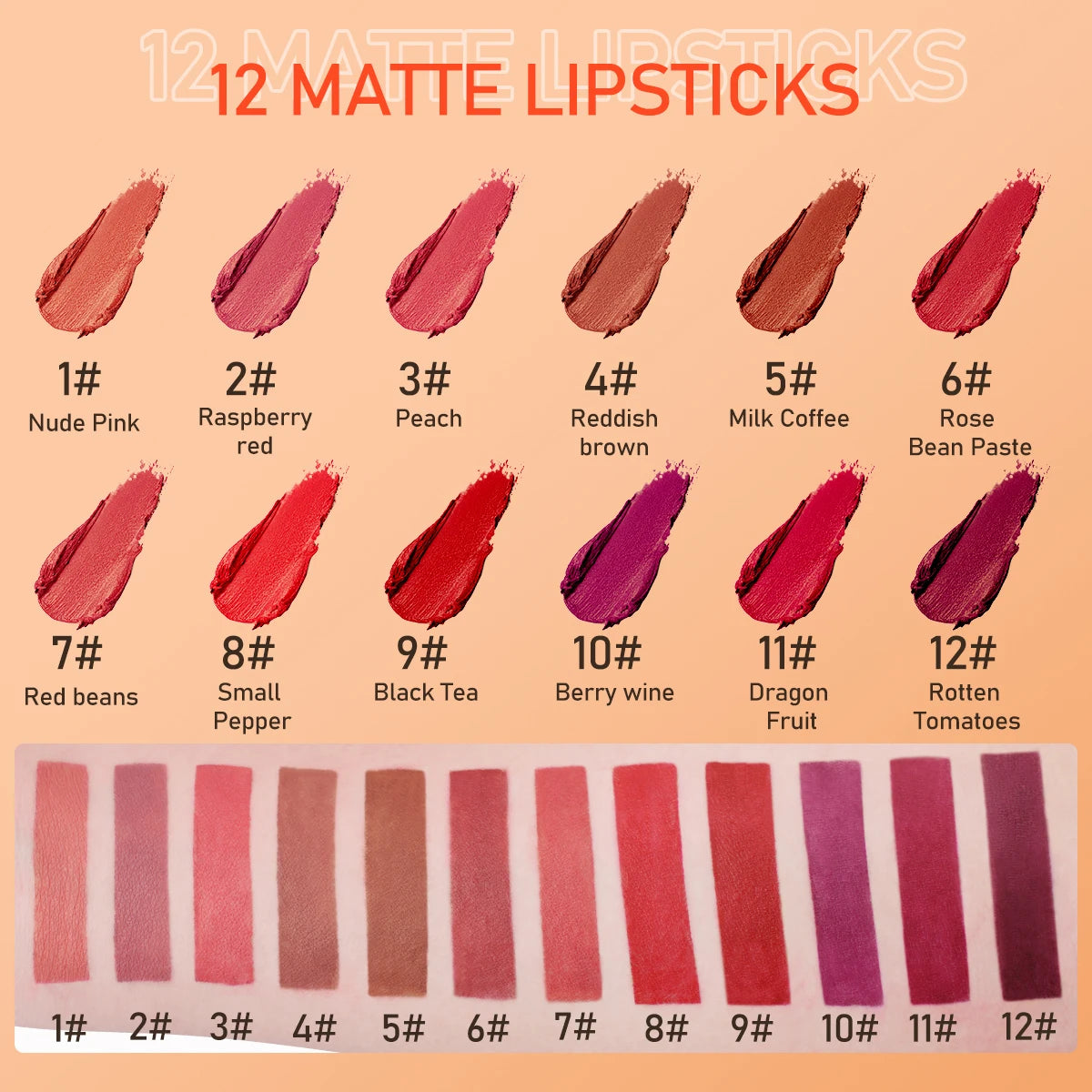 IMAGIC Velvet Lipstick Set