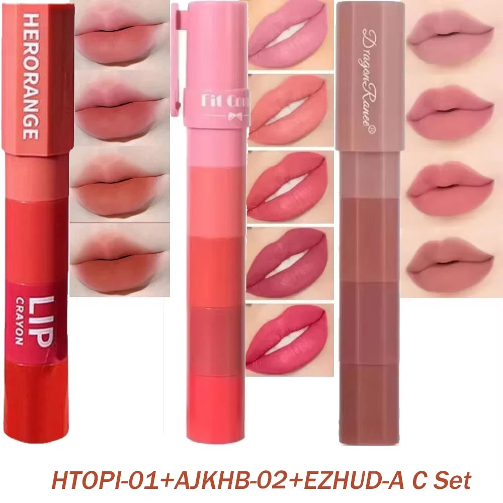 Four Piece Lip Crayon Kit