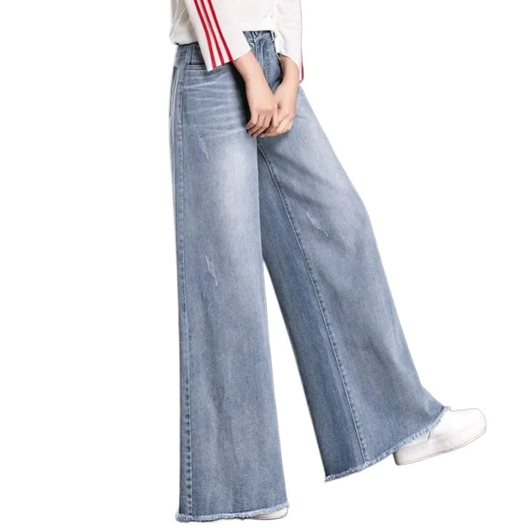 Slouchy Wide Leg Jeans