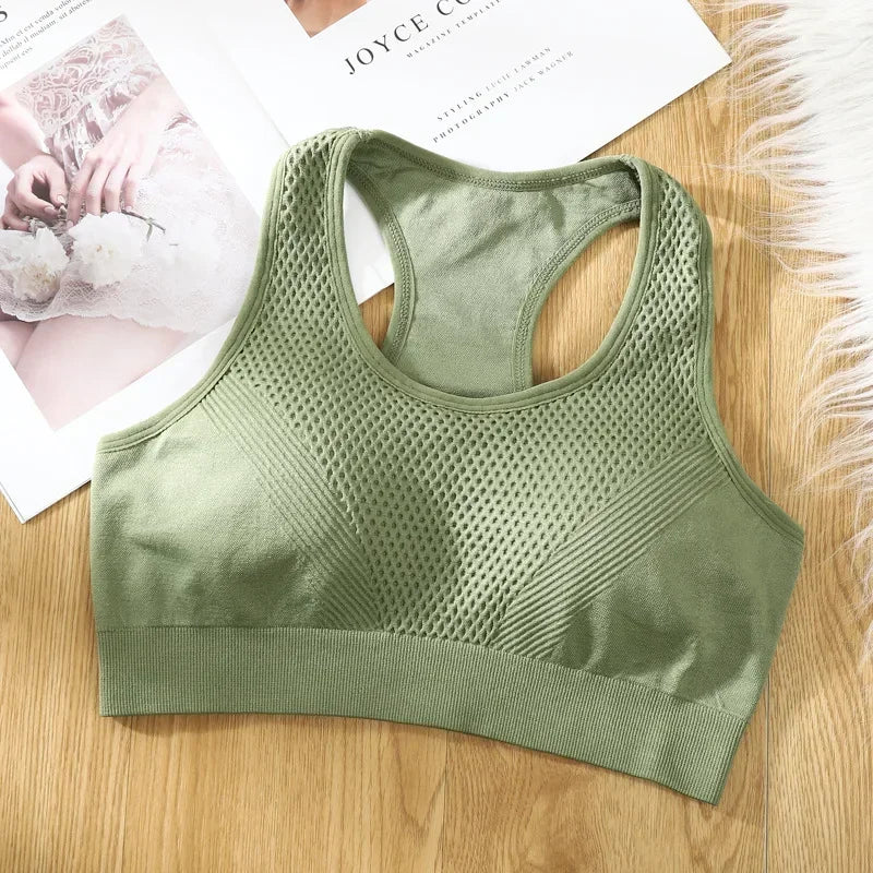 Seamless Padded Sports Bra