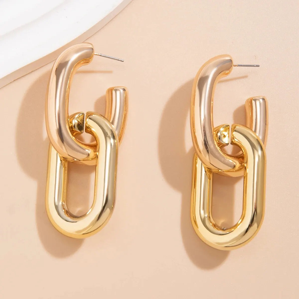 U Shape Hoop Earrings