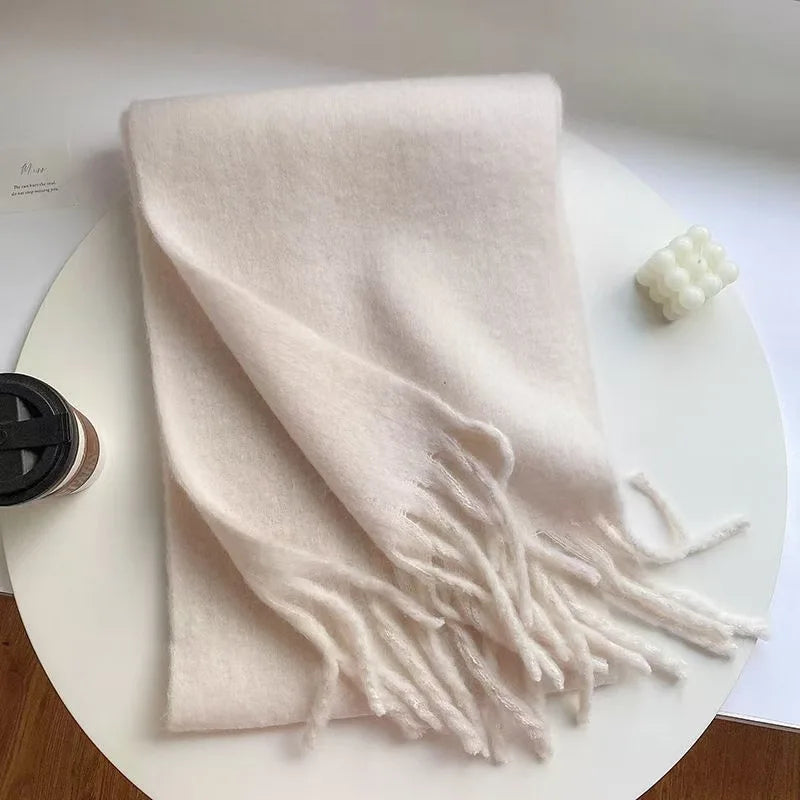 Long Tassel Winter Scarf