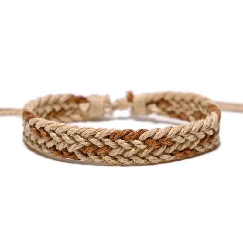 Vintage Rope Charm Bracelet