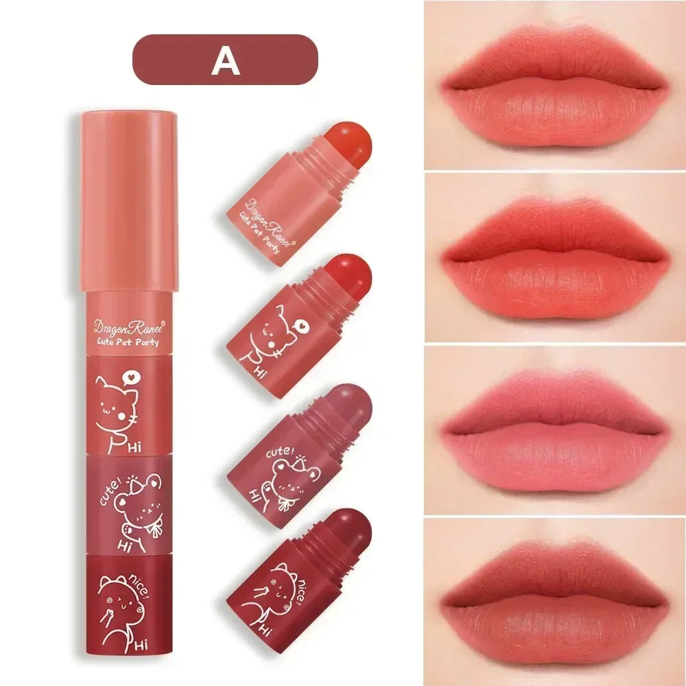 Four Piece Lip Crayon Kit