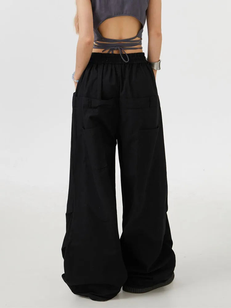 Y2K Cargo Wide Pants