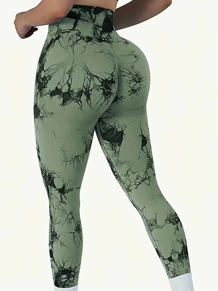 Tie Dye Yoga Leggings