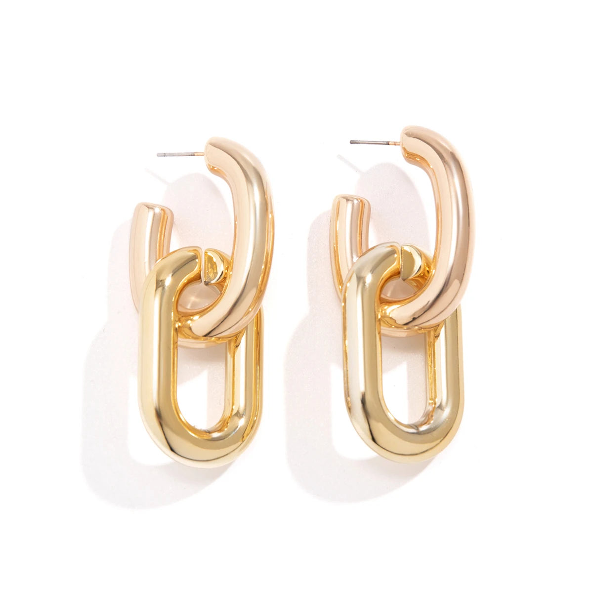 U Shape Hoop Earrings