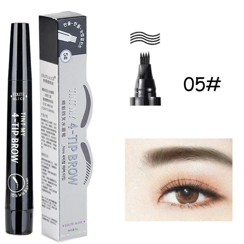 Fork Tip Eyebrow Pen