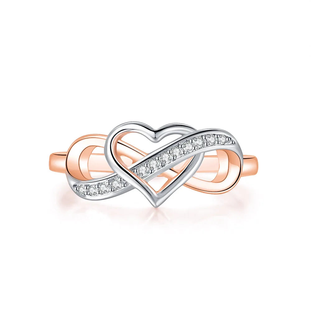 Infinity Promise Couple Ring