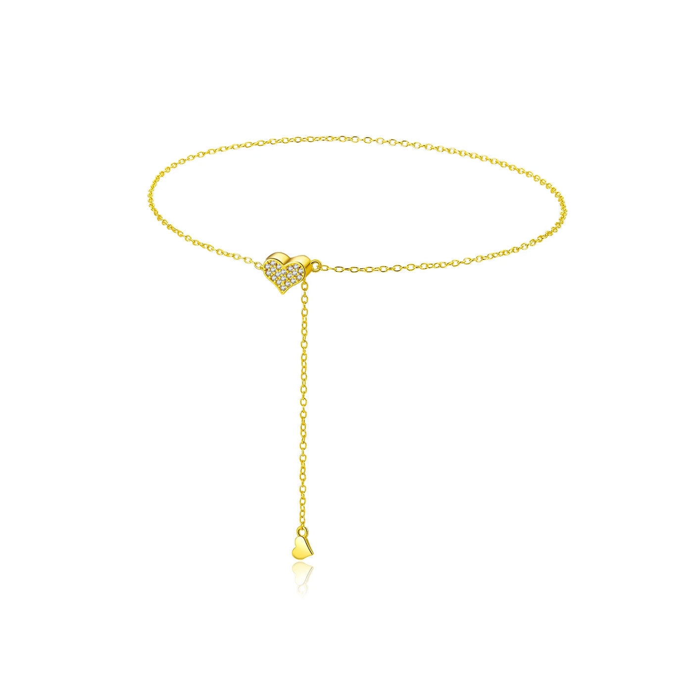 Sterling Heart Charm Necklace