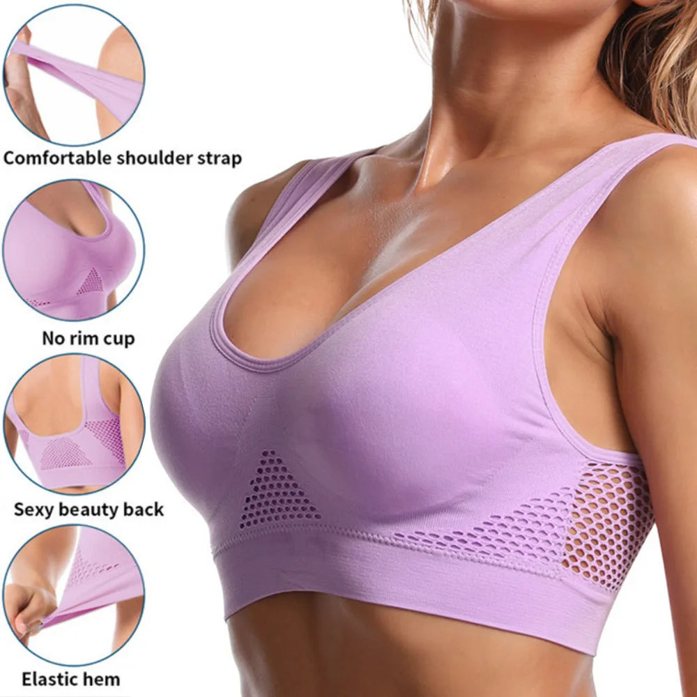 Hollow Out Sports Bra