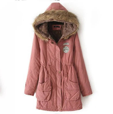 Thickened Hooded Winter Parka