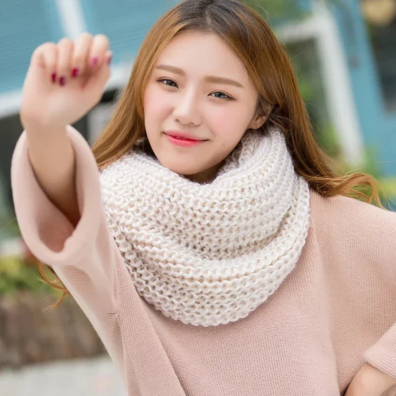 Knitted Winter Neck Scarf