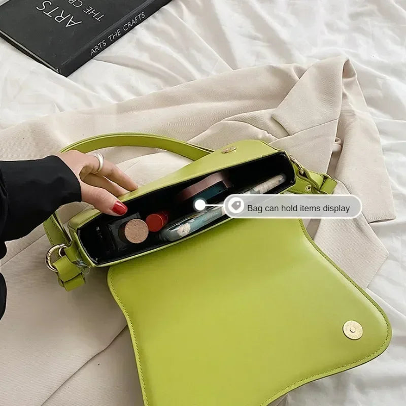 PU Leather Underarm Bag